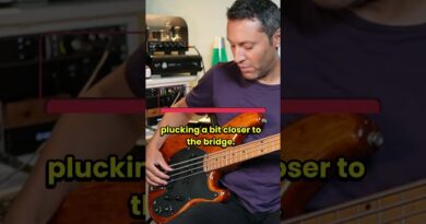 Super-Quick Bass Harmonics Technique/Tone Tip