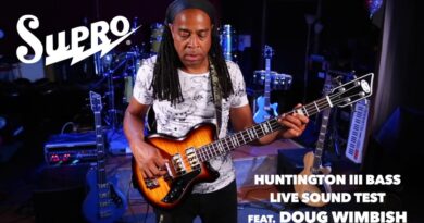Supro Huntington III Bass - Sound Test Demo by Doug Wimbish (Living Colour)