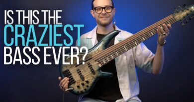 The Craziest BASS GUITAR Ever! The Ibanez SRAS7 CBS Ashula 7 String