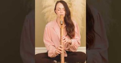 The Most Calming and Relaxing Native American Style Bass Flute - Lumira - Tiktok