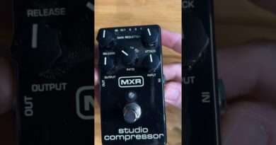 What does MXR Studio Compressor Pedal do? #compressor #guitarpedals