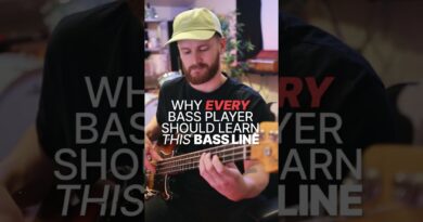 Why EVERY bass player should learn THIS bass line! ???? (see description) #StevieWonder #MasterBlaster