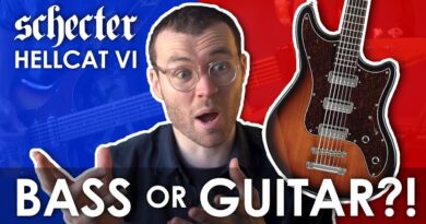 You NEED to Try a Bass VI... | Schecter Hellcat [Review/Demo]