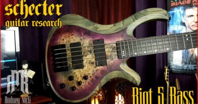 2019 Schecter Riot 5 Bass - Demo / Review