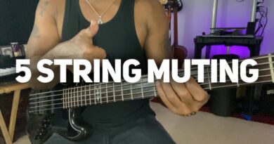 5 String Bass Muting Technique: Master Clean Grooves Without String Noise