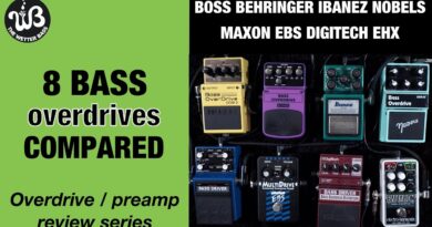 8 bass overdrives compared. Find out which one(s) you like best!