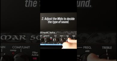 A Quick Guide to Dial-in your Bass Tone