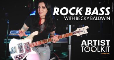 Becky Baldwin Teaches Rock & Metal Bass Techniques | Artist Toolkit