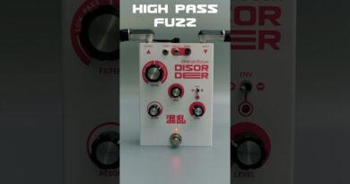 DISORDER by Dreadbox / 01 High Pass on Bass Guitar #shorts #fuzz #effects #bass