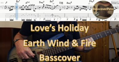 Earth Wind & Fire - Love's Holiday. Bass Cover Tabs Score (standard notation) Chords Transcription