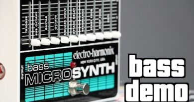 Electro-Harmonix Bass Micro Synth Demo