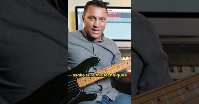 How to Learn a Really Hard Bass Line