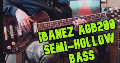 Ibanez Artcore AGB200 Semi-hollow bass introduction & test