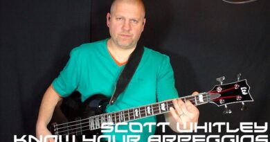Know Your Arpeggios bass lesson by Scott Whitley