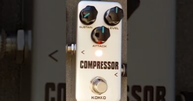 Kokko FCP2 Compressor | Bass Test (short) #bass #compressor #basscompressor #basspedal #basspedals
