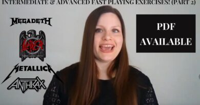 Learn To Play Faster With These Intermediate & Advanced Exercises! PDF Available (Part 2)