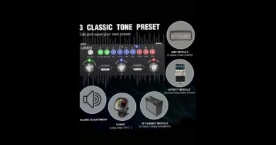 Lekato Cube Baby $40 amp modeler #lekato #ampmodeler #amazonfinds #multieffects #3jmusic