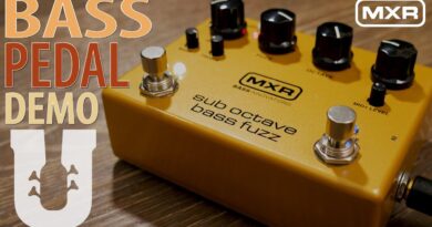 MXR Sub Octave Bass Fuzz Pedal Demo