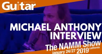 Michael Anthony discusses new Signature Peavey Amp, plus those Van Halen rumours | NAMM 2019