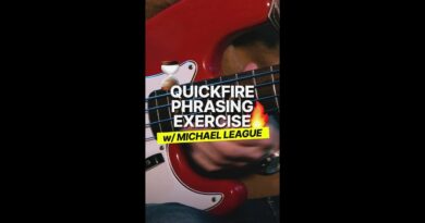 Quickfire phrasing exercise ⏳???? w/ Michael League #scottsbasslessons #sbl #basslesson #michaelleague