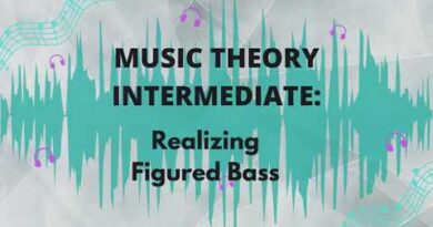 Realizing Figured Bass Triads - Music Theory Intermediate