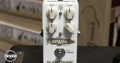 TC Electronic Spark Booster Bass Demo