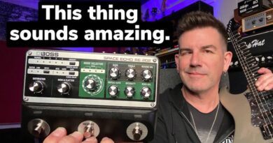 THE BEST TAPE DELAY PEDAL EVER? BOSS RE202 SPACE ECHO
