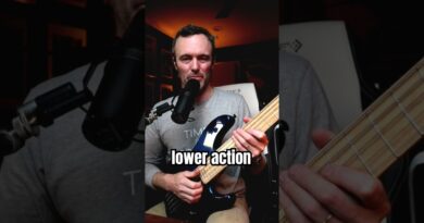 The ONLY time I use a lower action… #slapbass  #bassguitar