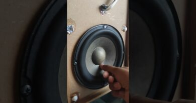 6.5 inch subwoofer bass test