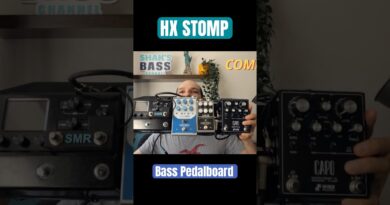 @line6movies HX Stomp Bass Pedalboard #guitarpedals #basspedals #multieffects