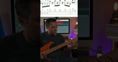 A Slap Bass Masterclass in One Line (TAB + Techniques + Tips)