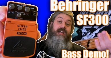 Behringer | SF300 Superfuzz | Bass demo!