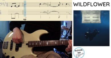 Billie Eilish: WILDFLOWER - Bass Cover with Bass Tabs
