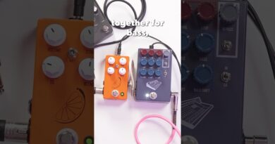 Colour Box and Pulp N Peel on bass! #basspedals