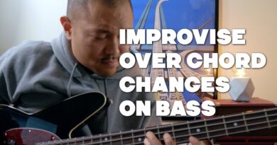 How to Improvise Over Chord Changes on Bass - Effective Bass Lessons for Improvising Over Chords