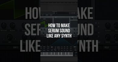How to make serum sound like any synth #shorts