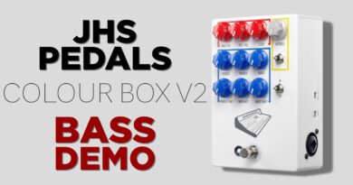 JHS Colour Box V2 Preamp Bass Demo