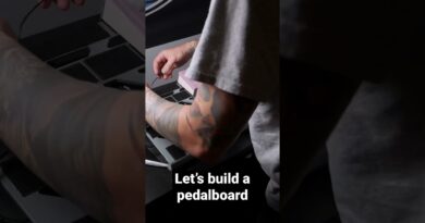 Let’s build a pedalboard together . #shorts #guitar #building #pedals #music #gear #reviews #effects