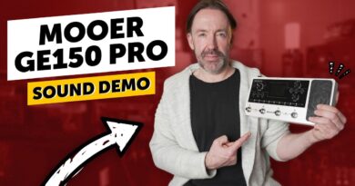 Mooer GE150 Pro | 55 Amp Models & 89 Effects | Sound Demo