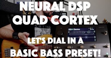 Neural DSP Quad Cortex | Let's dial in a basic bass preset!