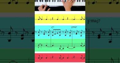 Play Piano Montuno with Tumbao Bass (2-3 Clave) #Shorts