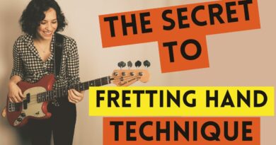 Secrets To Bass Fretting Hand Technique: Why I Shouldn't Always Rely On My Four Fret Span