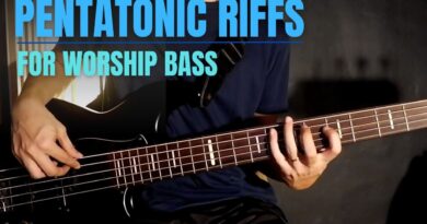 Simple Pentatonic Riffs | Worship Bass
