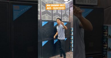 Sweton Heavy Dj Setup ????l 8 Bass 4 Top l Audiotone Mt1602 Amplifier l DJ MARKET RANCHI JHARKHAND