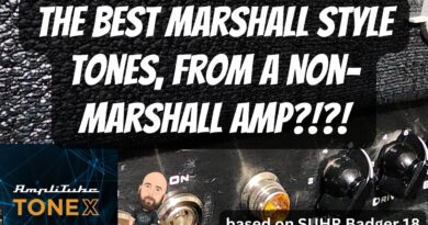 The Best Marshall Style Tones, From A Non-Marshall Amp?!?! | Tonex Suhr Badger 18