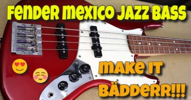 Turning  a Mexico Fender Jazz Bass into a tone monster that plays like a dream!! PIMP MY BASS!