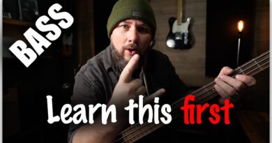Want to play Bass? Learn this first | Beginner Bass Lesson - Tutorial