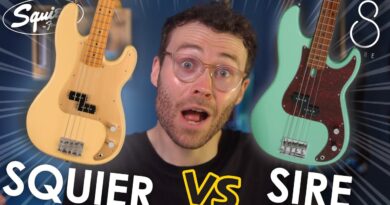 Which one is better? | Sire P5 VS Squier 40th Anniversary Precision Bass [Shootout and Comparison]