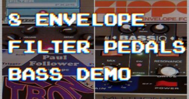 8 ENVELOPE FILTER PEDALS BASS DEMO