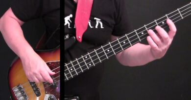 80 20 Bass Groove 28 - Tommy Shannon Style Blues Rock in C7